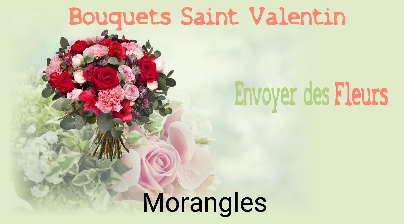 Roses de Saint-Valentin livrées à Morangles
